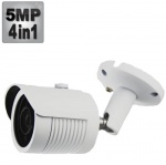 5MP CCTV Camera with 35M Night Vision white